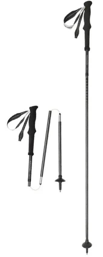 Трекінгова палиця Naturehike CNK2450DS017 110 см Black