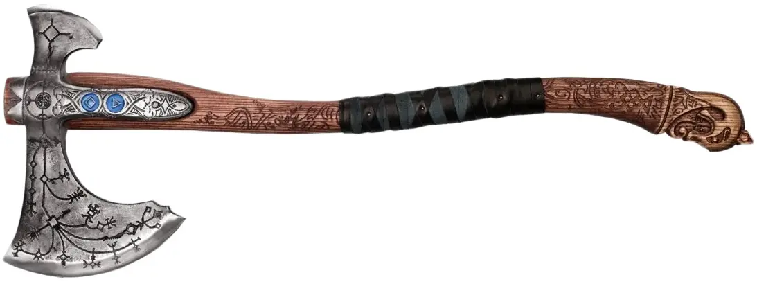 Сокира AncientSmithy "Ragnarok Kratos axe" Luminescent Glow-in-the-Dar Runes