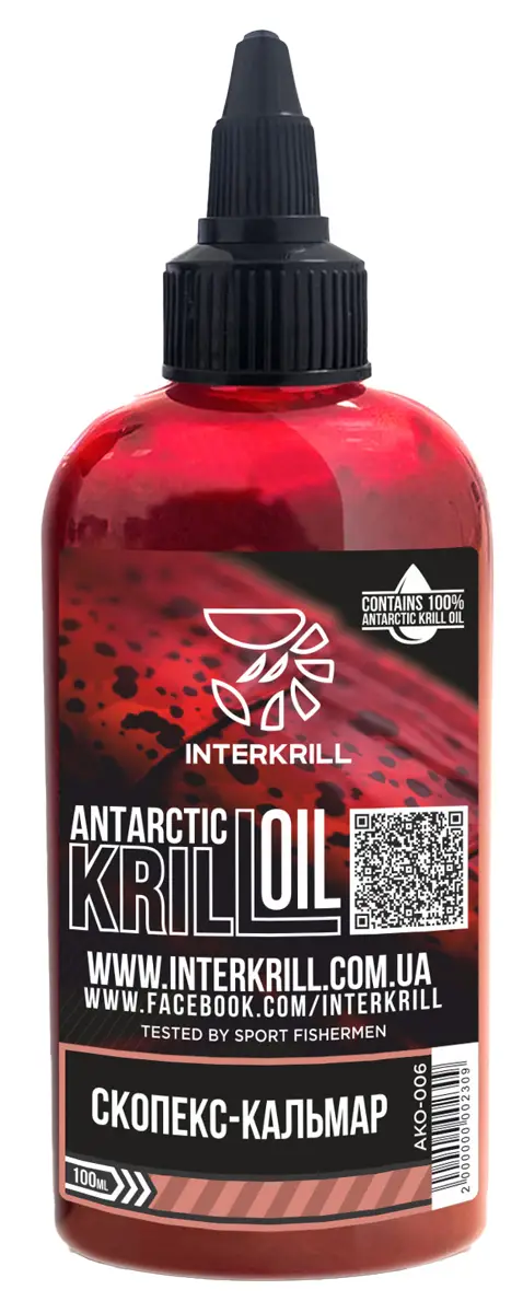 Ліквід INTERKRILL KRILL OIL Скопекс-Кальмар100ml