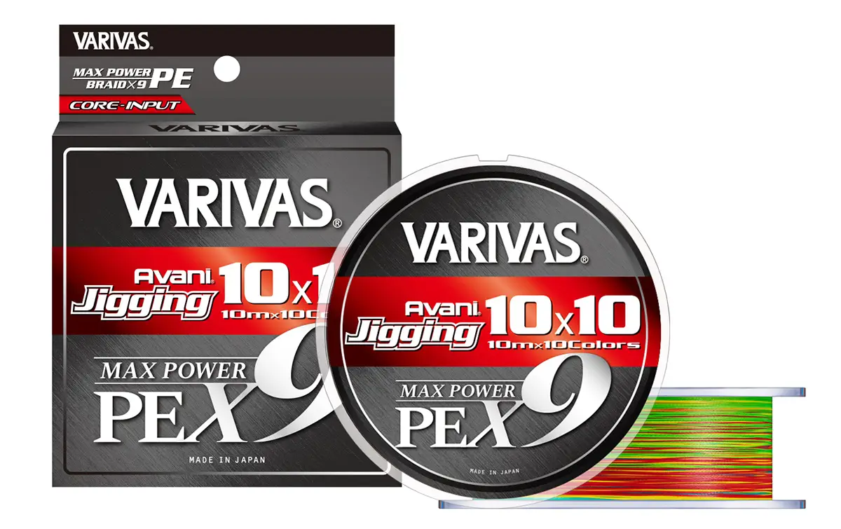 Шнур Varivas Avani Jigging Max Power X9 10*10 200m 10.3kg 0.165mm #1.0 Multicolor