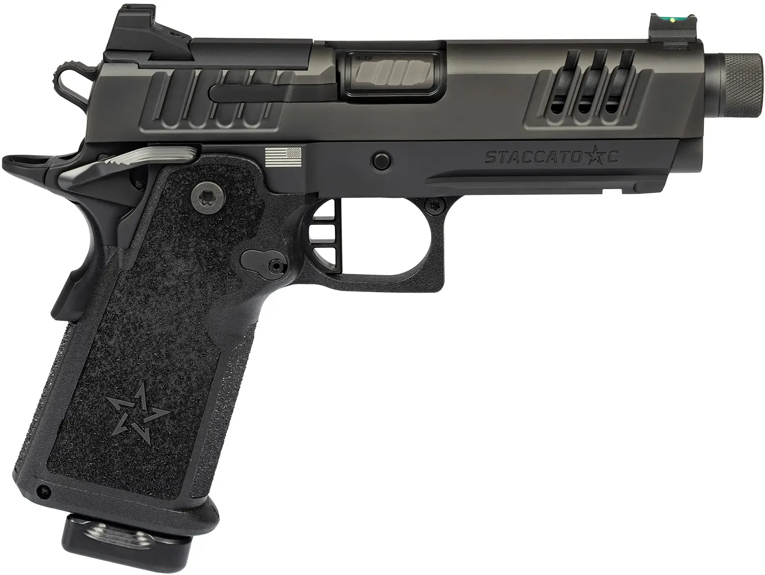 Пістолет спортивний Staccato 2011 C Full Size OR TB DLC X-Series кал. 9 мм (9х19)