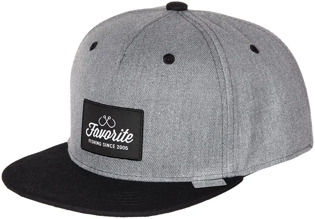 Кепка Favorite 994 SB черный коз-к 60 Grey