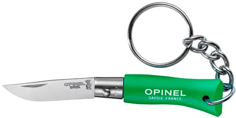 Ніж Opinel Keychain №2 VRI Inox Green