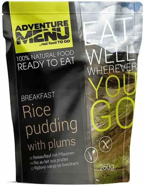 Рисовий пудинг зі сливами Adventure Menu
