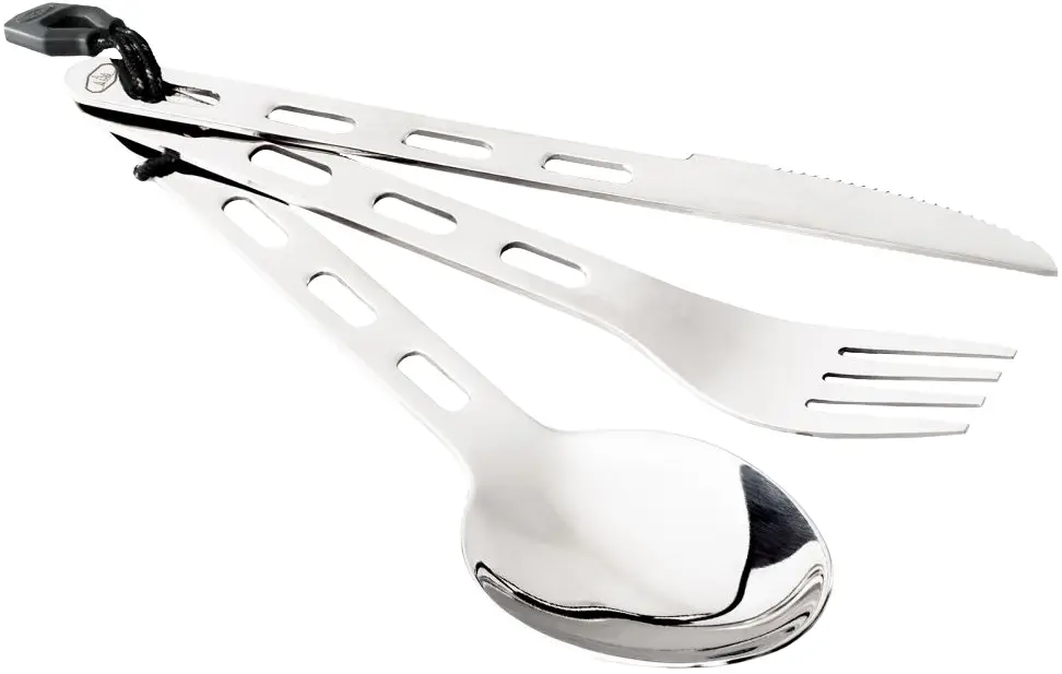 Набір столових приборів GSI Glacier Stainless 3 pcs Ring Cutlery