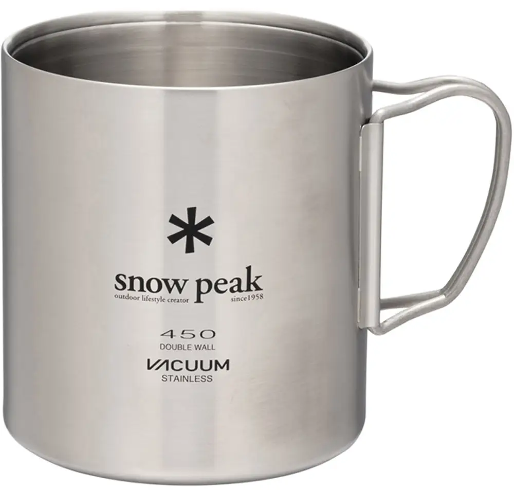 Термокружка Snow Peak MG-214 Stainless Vacuum-Insulated 450ml