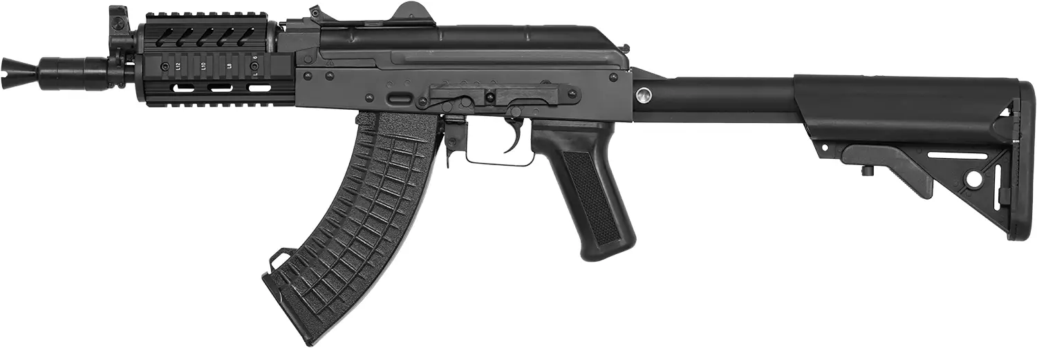 Винтовка страйкбольная LCT TX-74UN АКС-74У Tactical Telescopic 6 мм