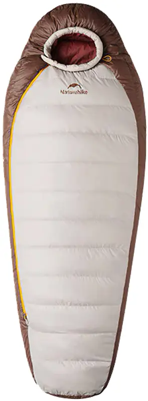 Спальний мішок Naturehike Snowbird Mummy SP400 CNK2550WS014 L Brown