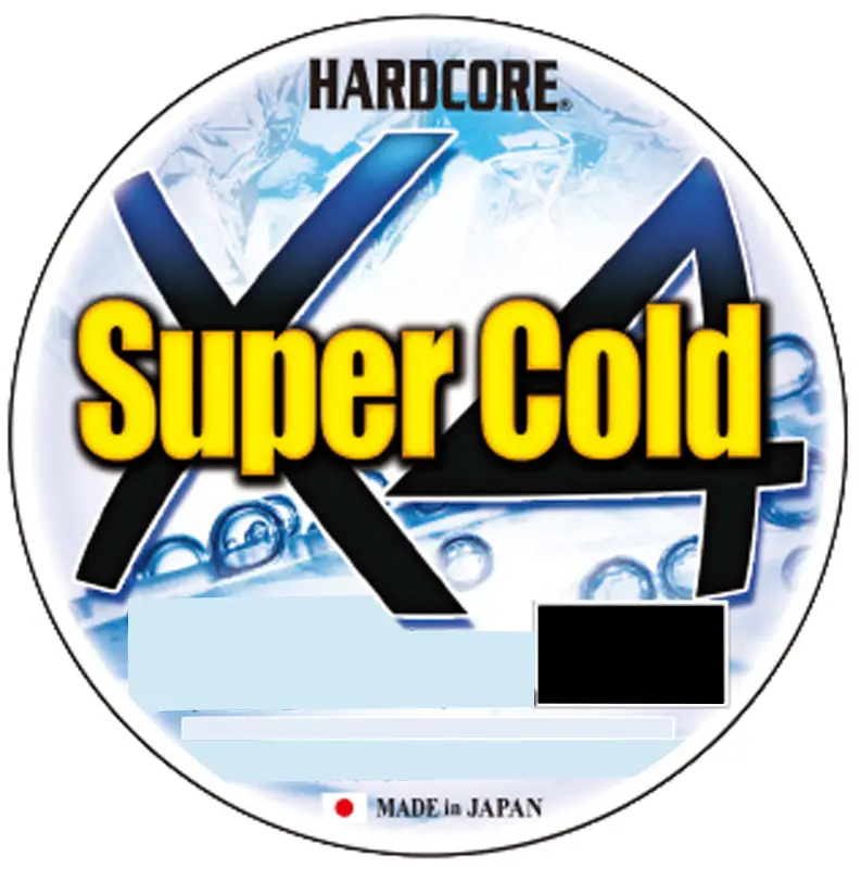 Шнур Duel Hardcore Super Cold X4 150m (Hi-Vis Yellow) #2.5/0.27mm 35lb/16.0kg