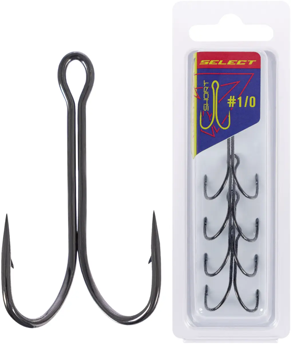 Двійник Select TWH-22S Twin Short #1/0 (4 шт/уп)