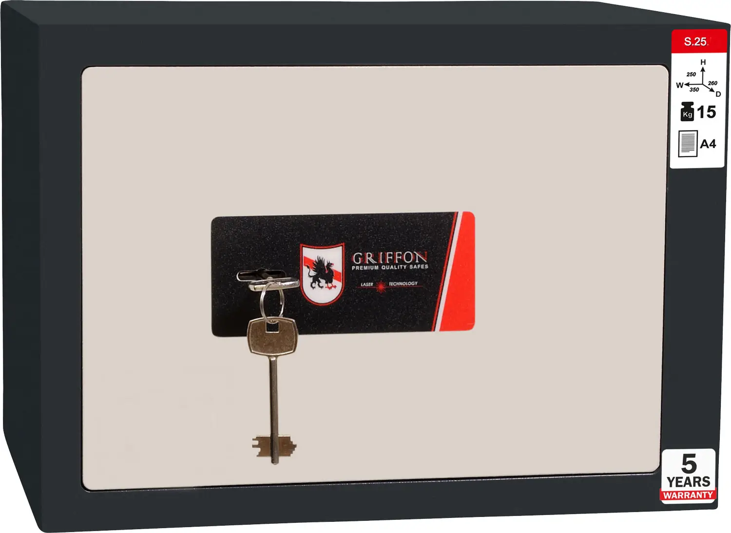 Сейф Griffon S. 25.K.25х35х26