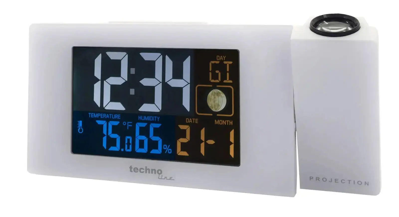 Часы (будильник) Technoline WT537 White
