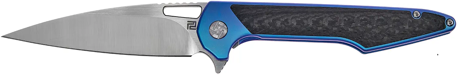 Ніж Artisan Archaeo Titanium Blue