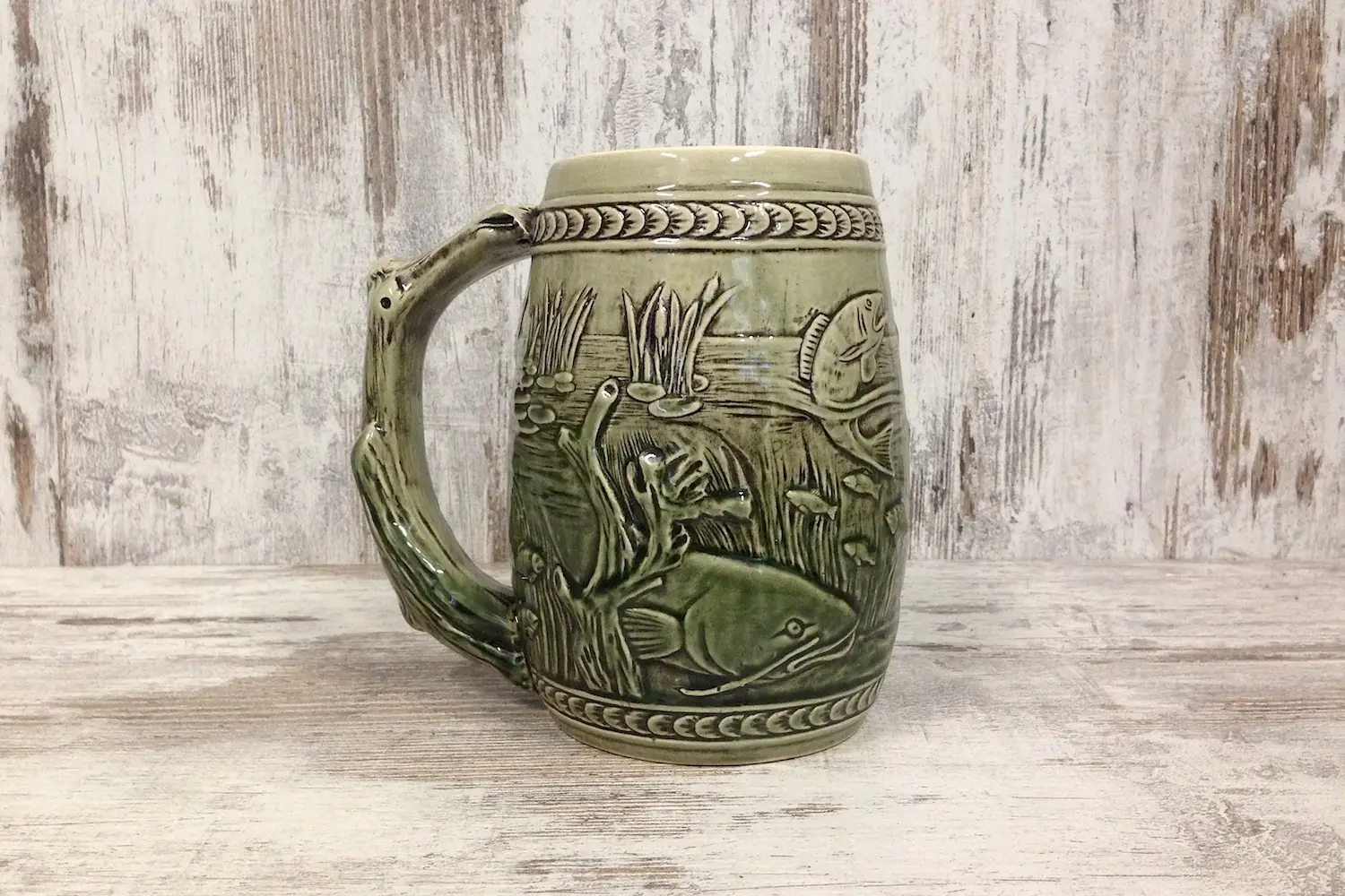 Пивний Бокал Fish-Point РИБАЦЬКИЙ РАЙ ц:зелений