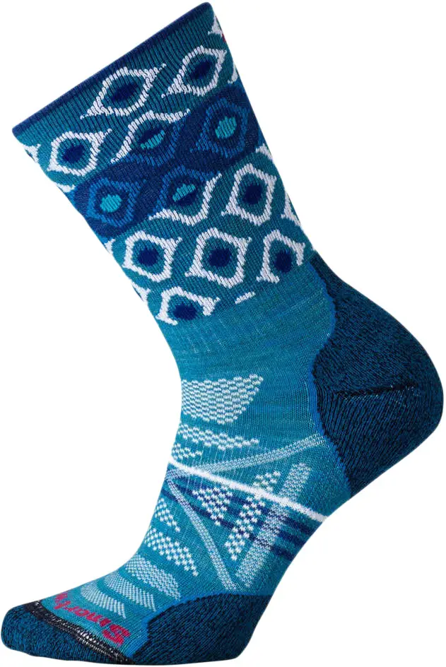 Носки Smartwool Wm’s PhD Outdoor Light Crew S Pattern Glacial Blue
