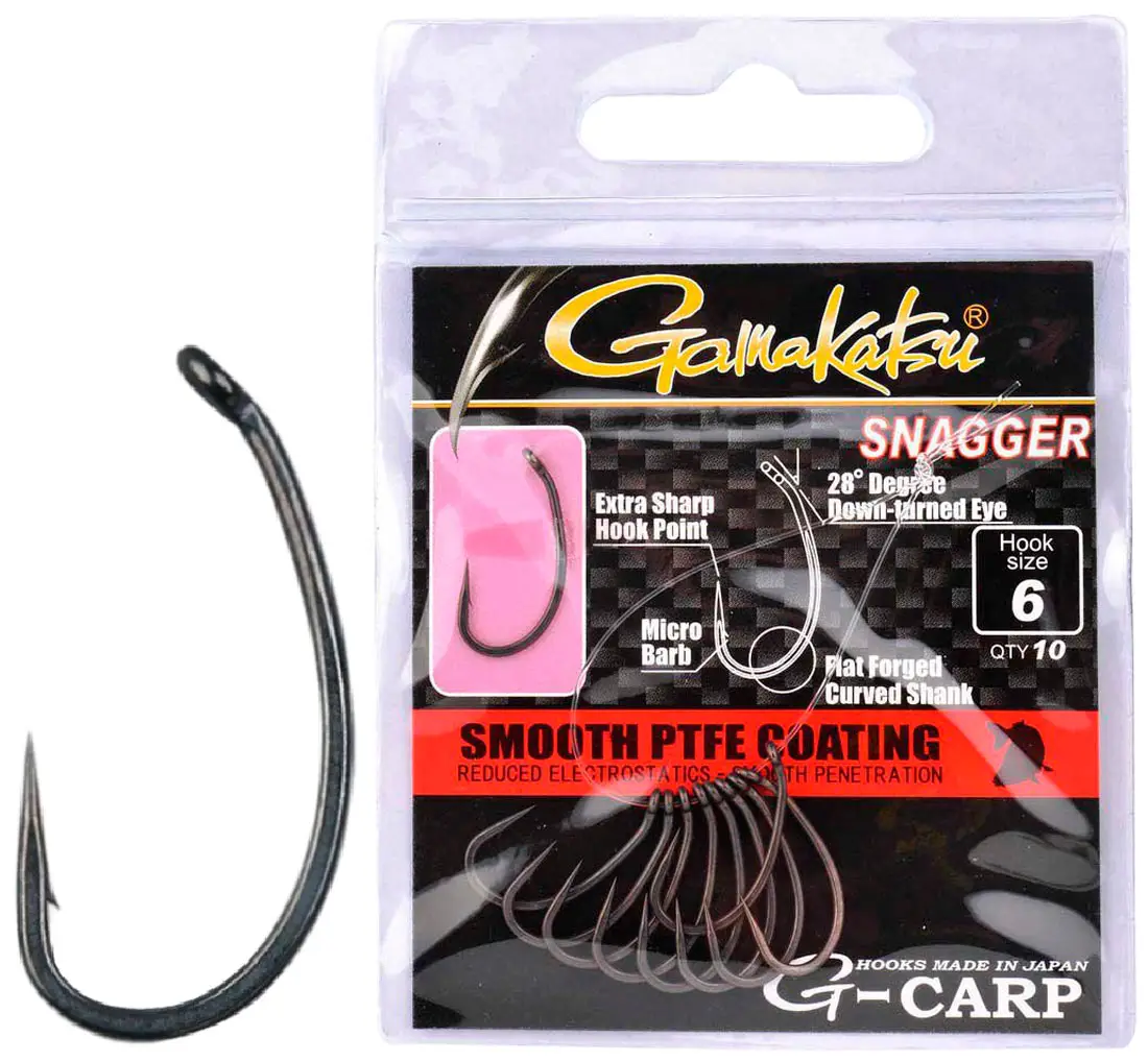 Гачок короповий Gamakatsu G-Carp Snagger №06