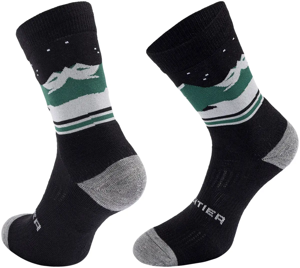 Носки Frontier Larch Merino 38-40 Black