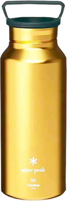 Пляшка Snow Peak TW-800-YL Titanium Aurora Bottle 800ml Yellow