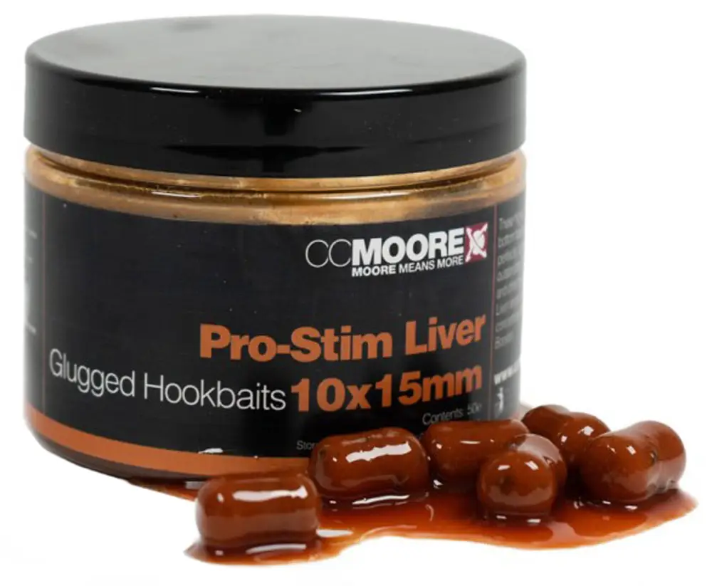 Бойли CC Moore Pro-Stim Liver Glugged Hookbaits 10x15mm (50 шт)