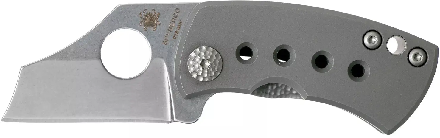 Ніж Spyderco McBee CTS XHP Titanium Gray