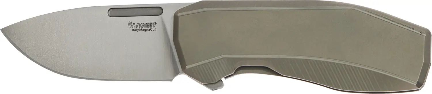 Нож Lionsteel Nano Titanium Grey