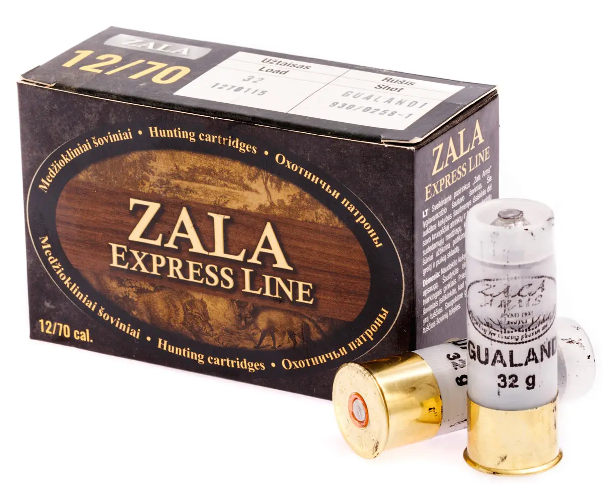 Патрон Zala Arms Gualandi кал. 12/70 куля маса 32 г