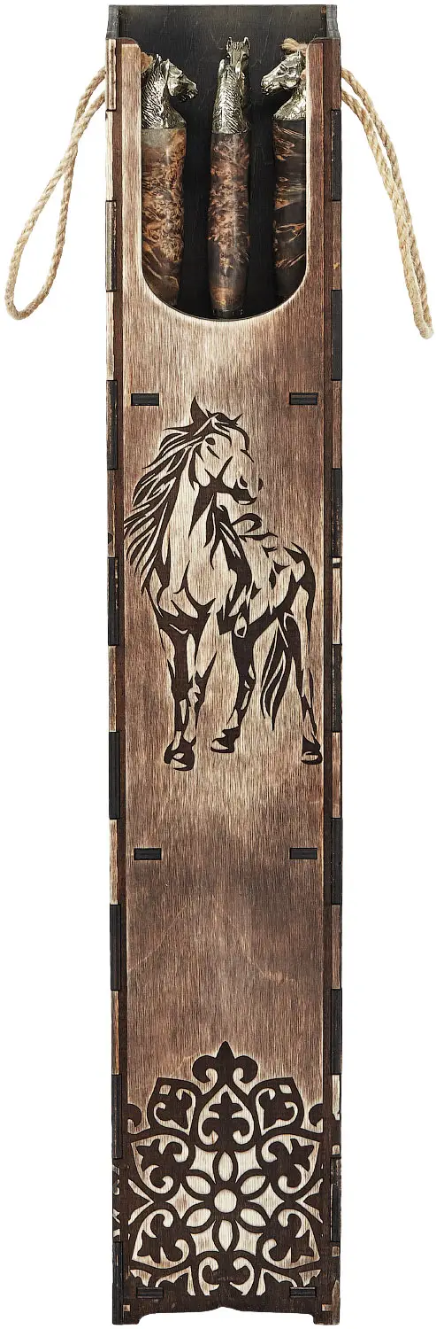 Набір шампурів R.A. Коні тубус