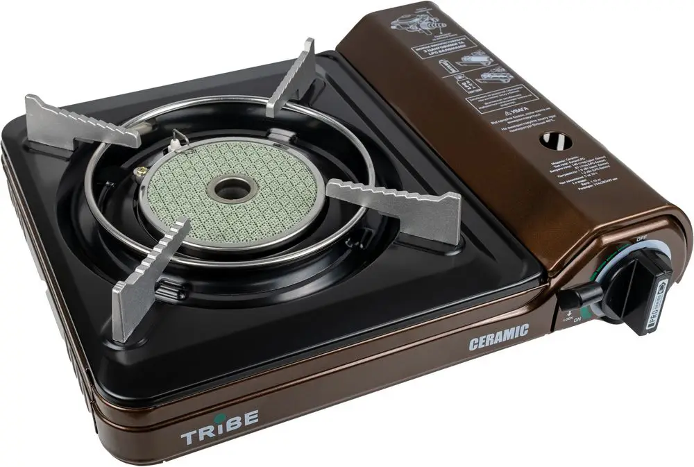 Газова плита Tribe Ceramic T-HD-0004 Brown