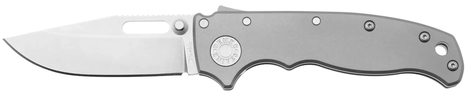 Ніж Demko AD20.5 Clip Point 20CV Titanium