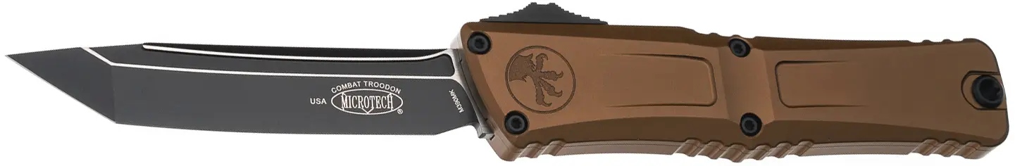 Ніж Microtech Combat Troodon GEN III Tanto Edge Black Blade OD Green