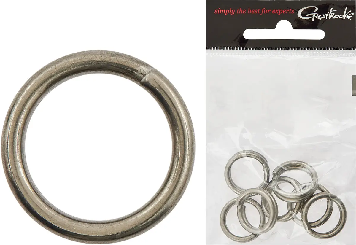 Кольцо заводное Prohunter Split Ring Каленая сталь Япония #14 Nickel (7шт/уп)