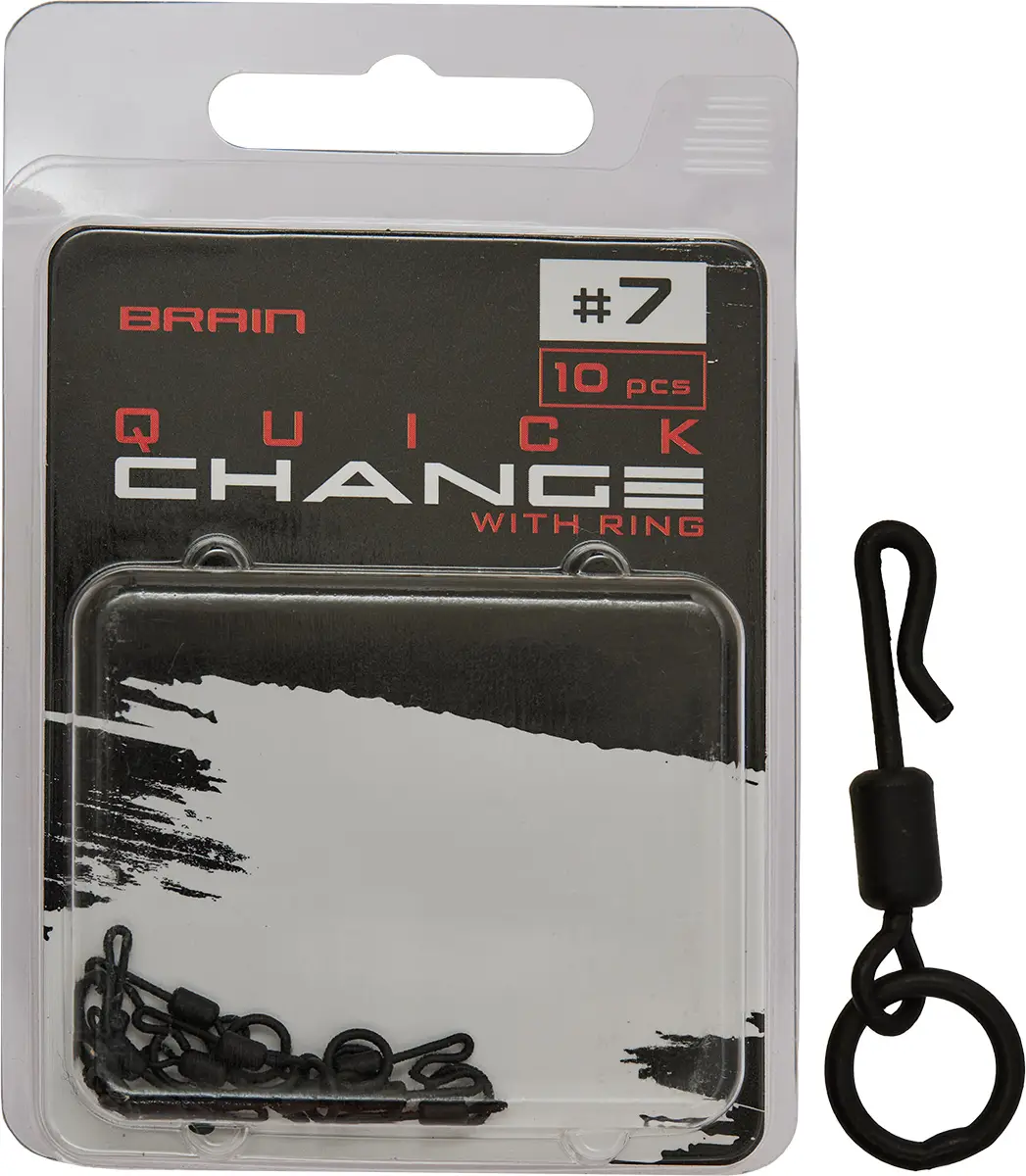 Вертлюжок Brain Quick Change With Ring #7 (10 шт/уп) SGCA-8021-7