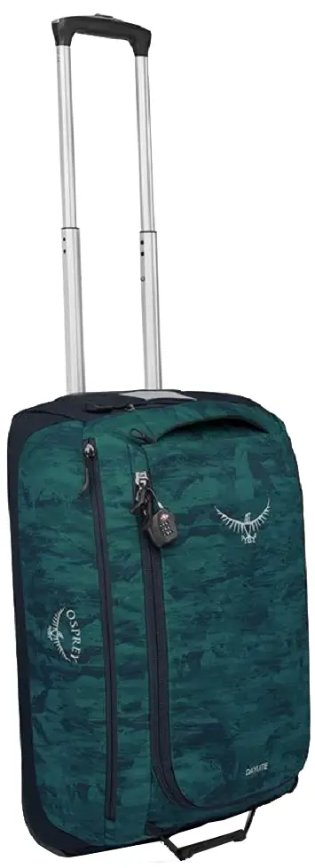 Валіза Osprey Daylite Carry-On Wheeled Duffel 40 Night Arches Green