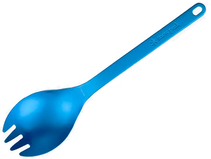 Ловилка Snow Peak SCT-004BL Titanium Spork Blue