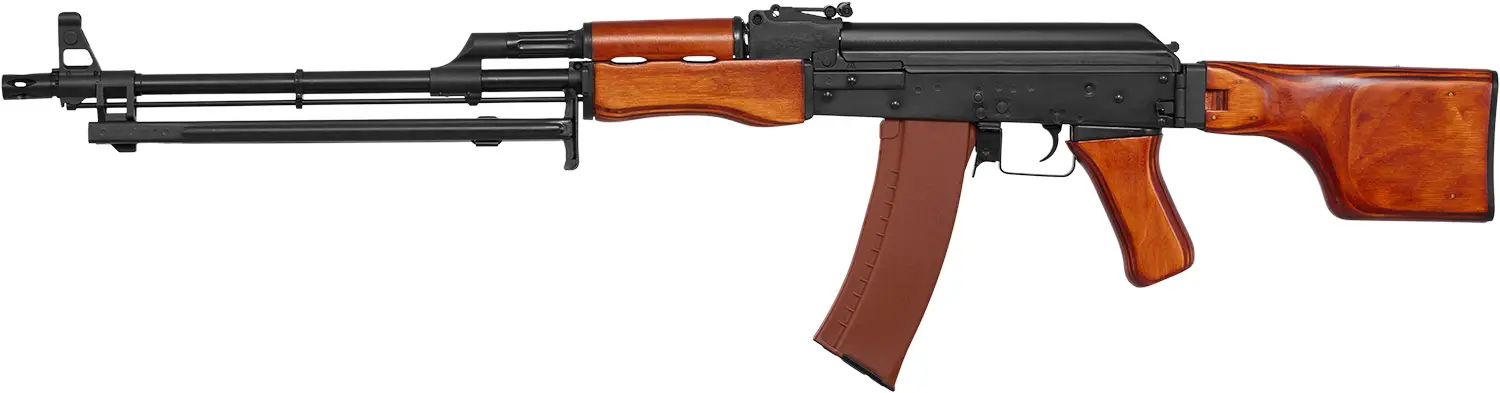 Пулемет страйкбольный LCT RPKS74 РПК-74С Wood 6 мм