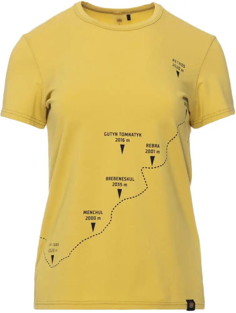 Футболка Turbat 2K Wmn XS Ceylon Yellow