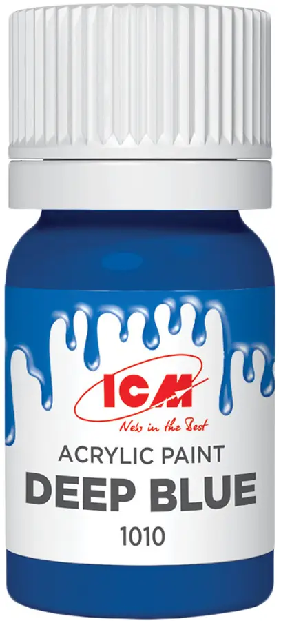 Краска ICM Holding Basic Acrylic Paint 12 мл Deep Blue