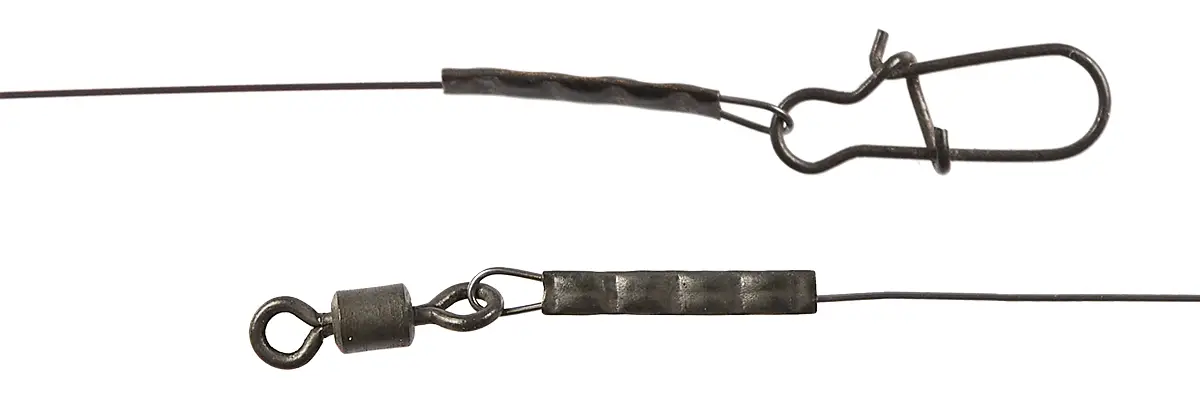 Повідець Select титановий 20cm 5kg з вертлюгом