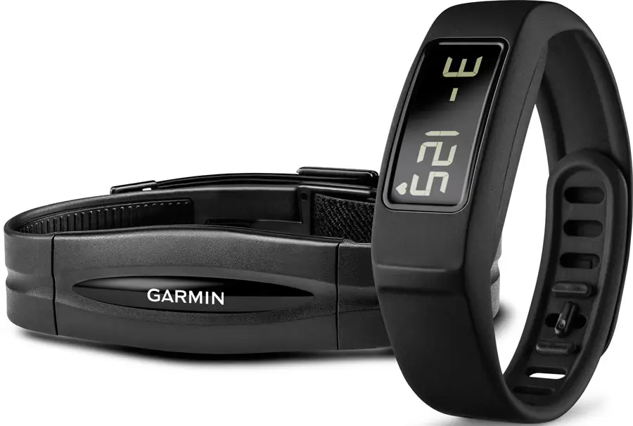 Фітнес браслет Garmin Vivofit 2 Bundle Black з кардіодатчиком. Чорний
