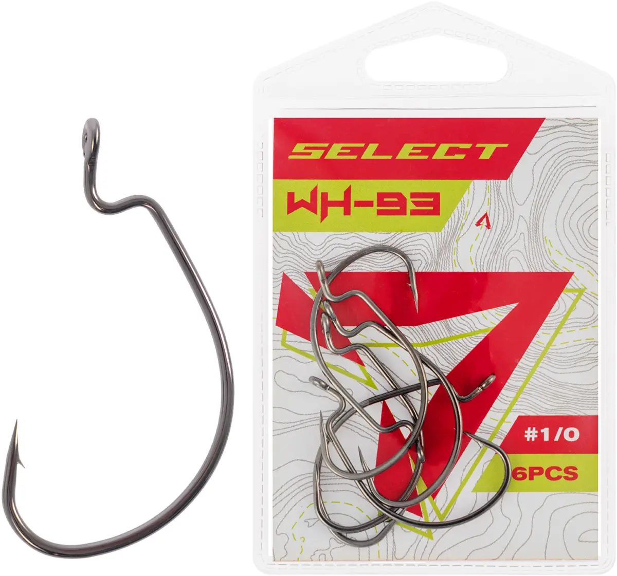 Гачок Select WH-93 #1/0 (6 шт/уп)