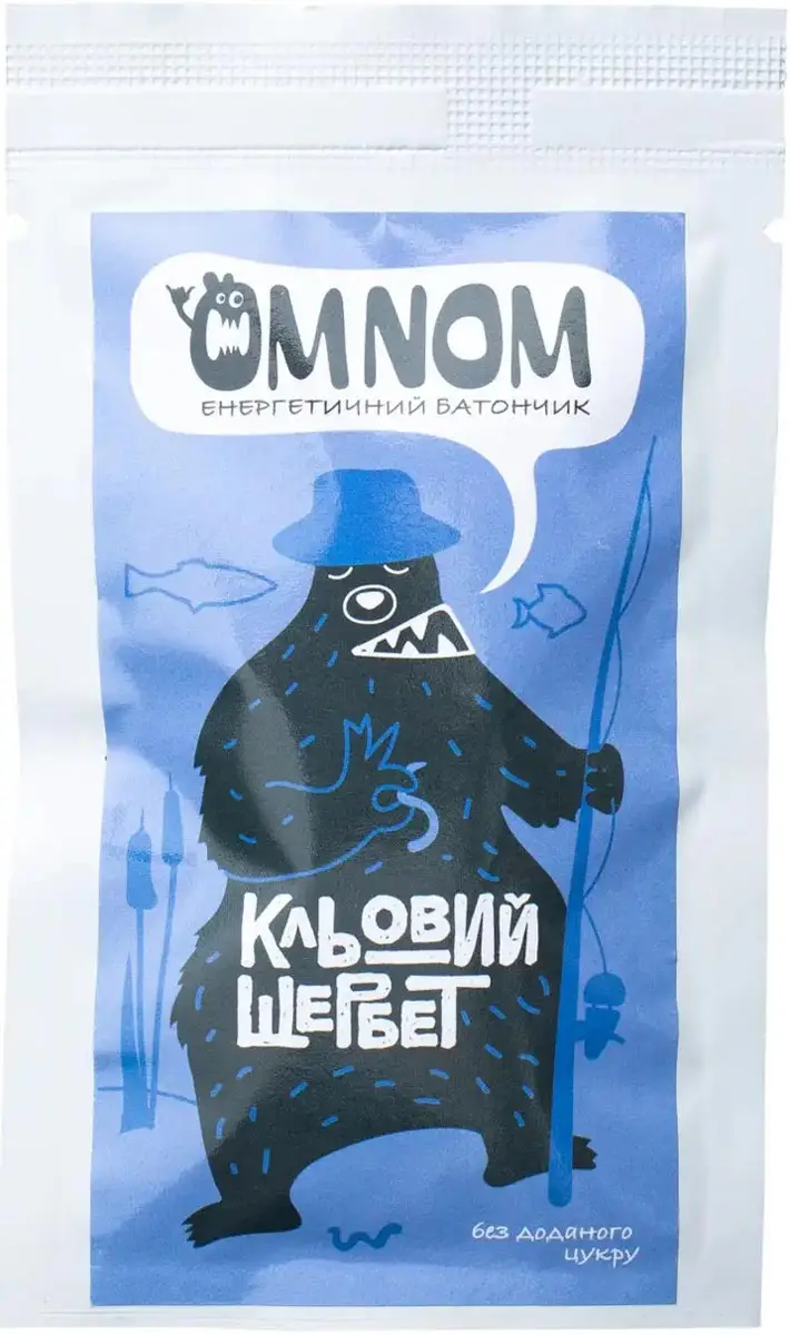 Батончик енергетичний ЇDLO OMNOM щербет