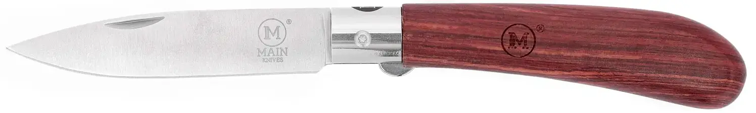 Ніж Main Knives "German line" Drop Point Bubinga Wood Brown