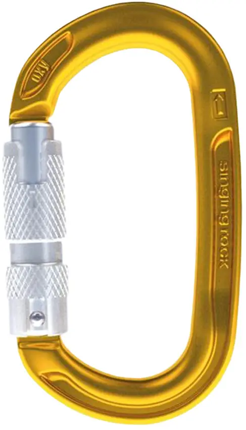 Карабин Singing Rock Oxy Triple Lock Yellow