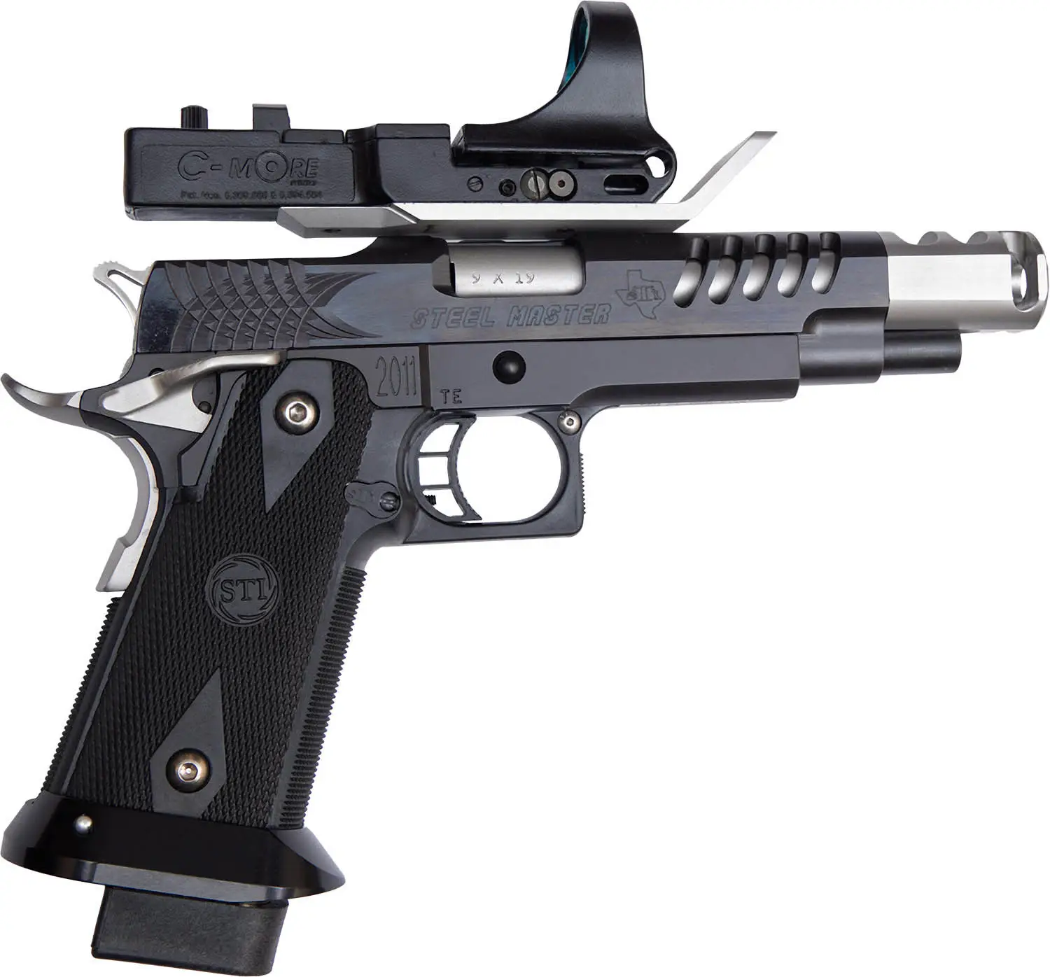 Пистолет спортивный STI STEEL MASTER кал.9мм (9х19) Black