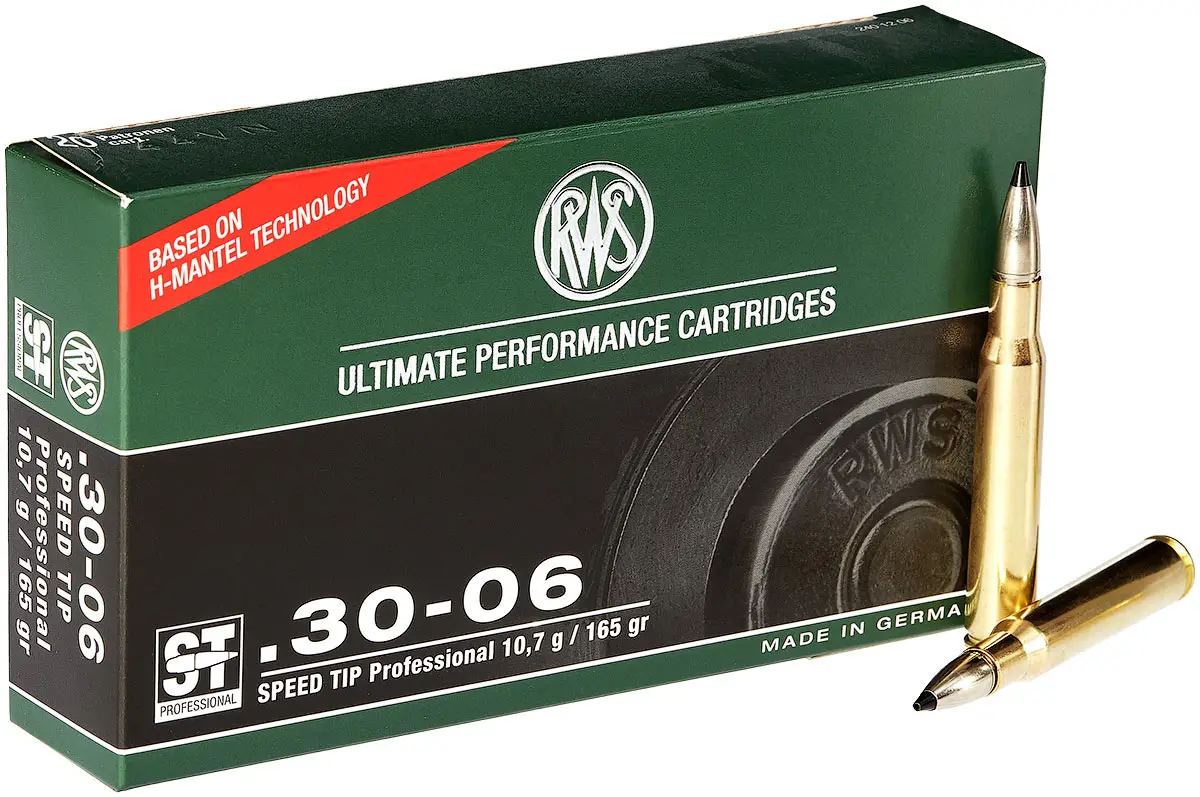 Патрон RWS кал. 30-06 куля SPEED TIP PRO маса 10,7 г/165 гран