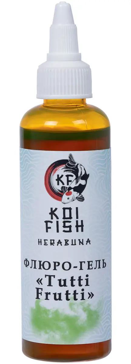 Добавка KOI FISH Флюро-гель Tuttis Frutti ягідний 100ml