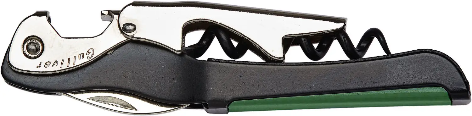 Штопор багатофункціональний Due Cigni Gulliver Зелений