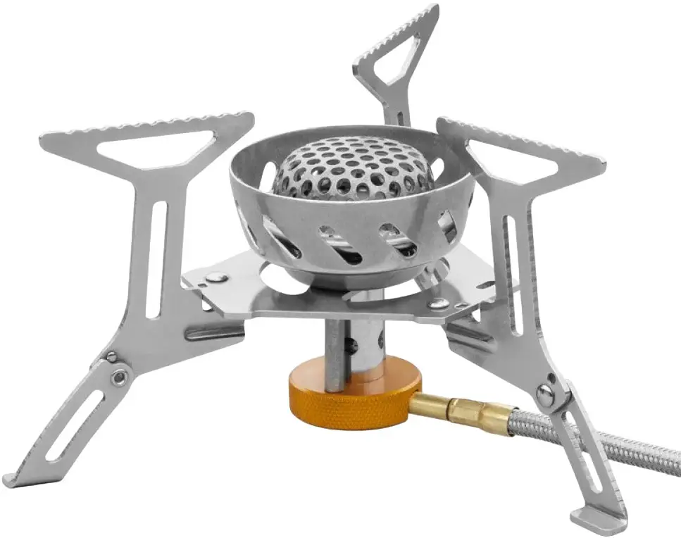 Пальник газовий Tramp TRG-047 зі шлангом і подвійним вбудованим вітрозахистом