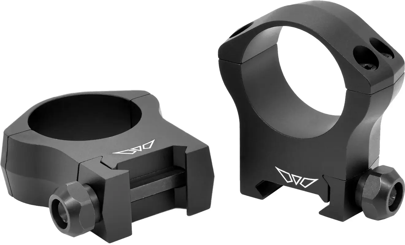 Кільця Warne Mountain Tech Scope Rings. d - 30 мм. High. Weaver/Picatinny