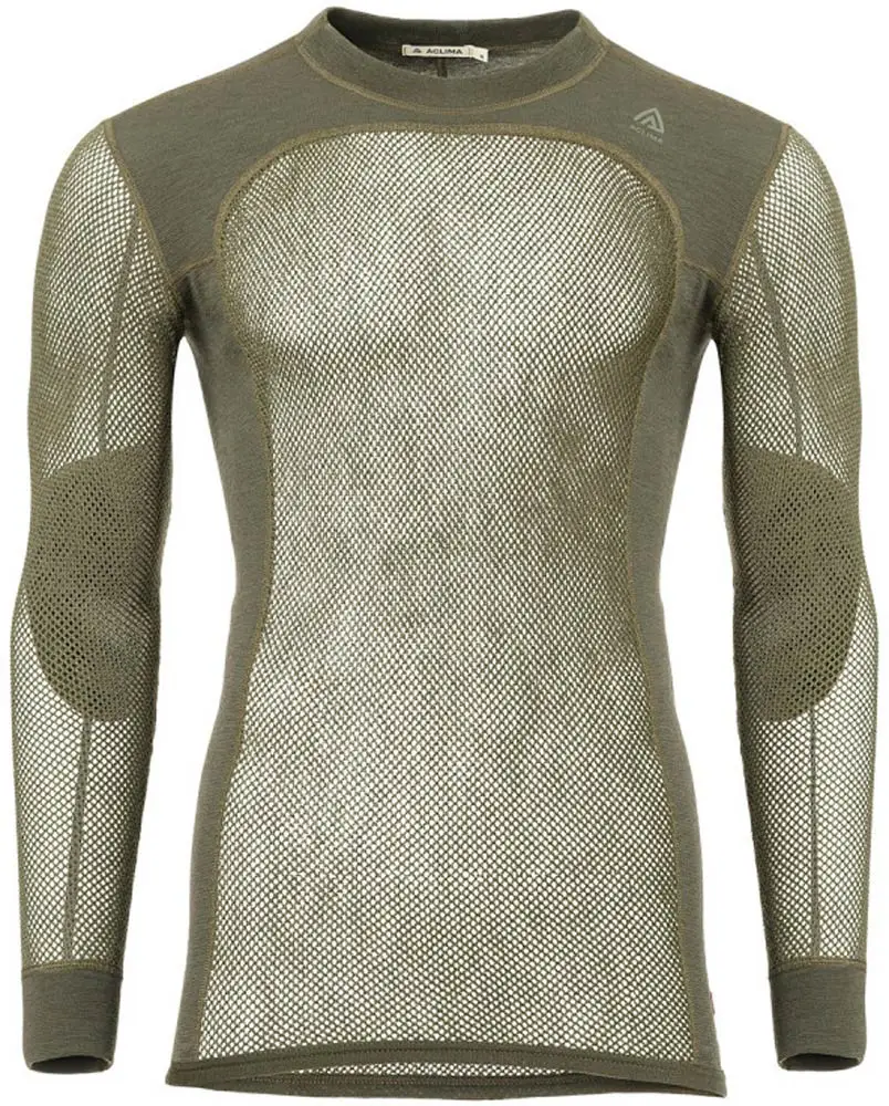 Термокофта Aclima WoolNet 120 Crew Neck Men L Olive night
